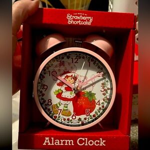 Strawberry Shortcake Alarm Clock NWT